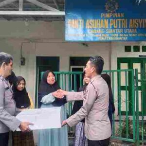 HUT Bhayangkara Ke 80 dari Kapolres Pematangsiantar Peduli ke Panti Asuhan
