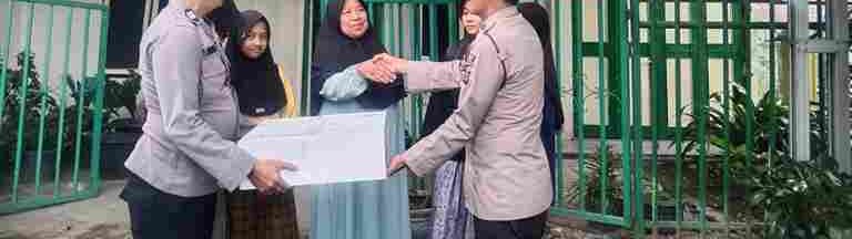 HUT Bhayangkara Ke 80 dari Kapolres Pematangsiantar Peduli ke Panti Asuhan