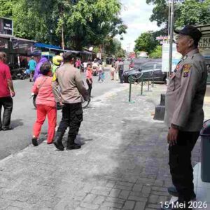 Polsek Siantar Barat Patroli Objek Vital Antisipasi Guantibmas