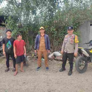 Respon Keluhan Warga, Bhabinkamtibmas Polsek Siantar Martoba sambang Kamtibmas