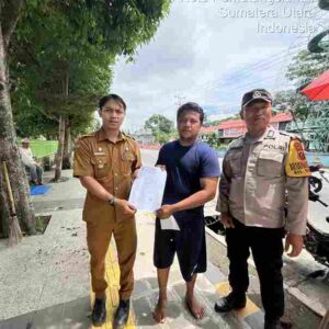 Bhabinkamtibmas Polsek Siantar Selatan Sambang Kamtibmas Sosialisasi 110