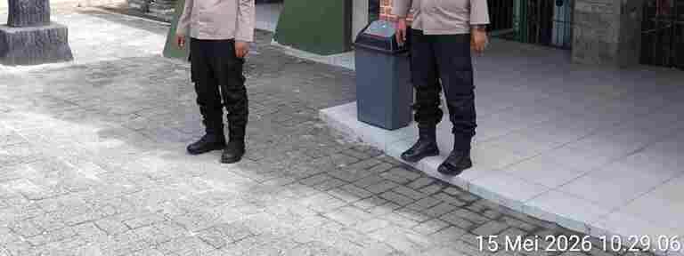 Berikan Kenyamanan Ditempat Umum, Polsek Siantar Barat Laksanakan Patroli Objek Vital