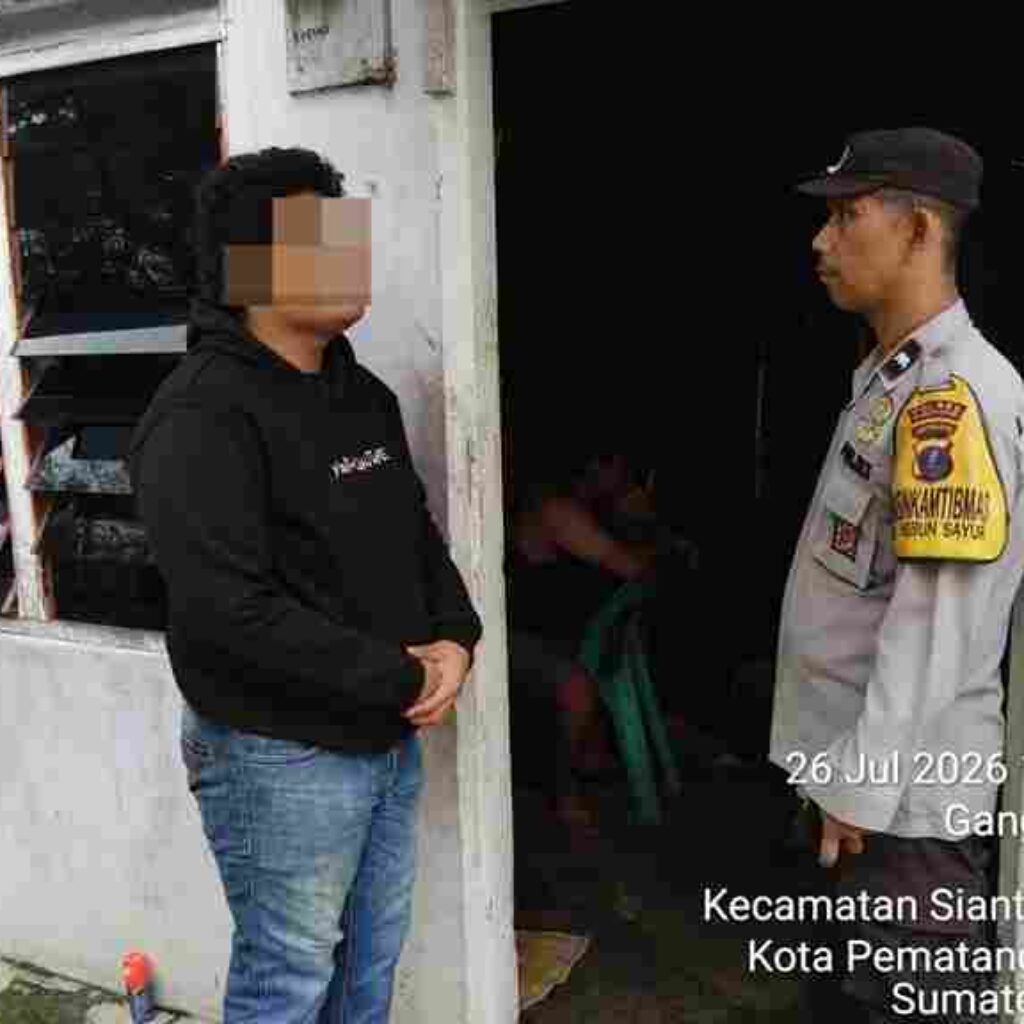 Tinjut Laporan CC 110, Polsek Siantar Timur Cek TKP dan Mediasi Keributan di Jalan Narumonda Bawah