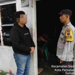 Tinjut Laporan CC 110, Polsek Siantar Timur Cek TKP dan Mediasi Keributan di Jalan Narumonda Bawah