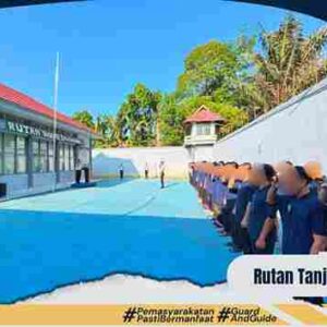 Upacara Hari Kesadaran Berbangsa dan Bernegara, Langkah Rutan Tanjung Perkuat Nilai Pancasila dan Nasionalis