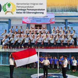 Upacara Peringatan Hari Anak Nasional Ke-42 Tahun 2026 di Lapas Kelas IIB Siborongborong