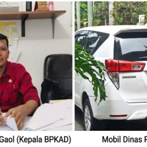 Soal Mobil Dinas BK 1138 W Diduga Mati Pajak, BPKAD Pematangsiantar: Pajak Lunas, Masih Proses Cetak Plat