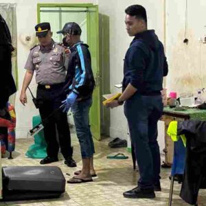 Kapolsek Siantar Timur Pimpin Olah TKP Temuan Mayat di Jalan Perwira
