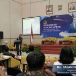 Jaga Persatuan, Sabam Sinaga Sosialisasikan Empat Pilar MPR RI ke Warga Tapanuli Utara