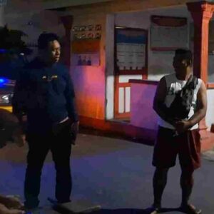 Bhabinkamtibmas Polsek Siantar Selatan SALING di Pos Kamling
