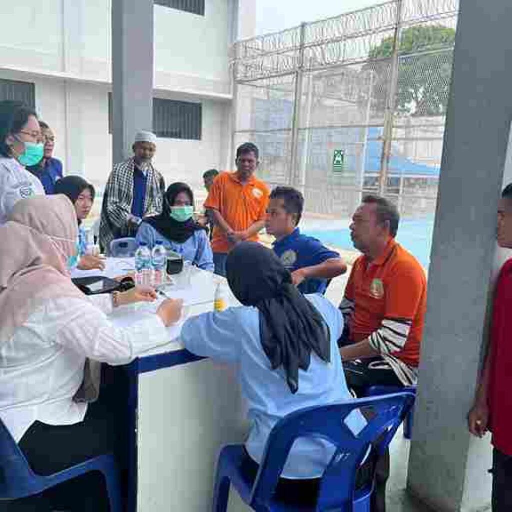Rutan Kelas IIB Sipirok Gelar Pengobatan Massal, Wujudkan Pelayanan Kesehatan Bagi WBP