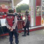 Sat Samapta Polres Pematangsiantar Patroli dan Monitoring Pengisian BBM di SPBU