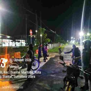 Polres Pematangsiantar Gelar Blue Light Patrol, Antisipasi 3C dan Gangguan Kamtibmas