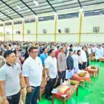 Polres Pematangsiantar Hadiri Pemberkatan dan Peresmian Aula SMP Swasta RK Bintang Timur