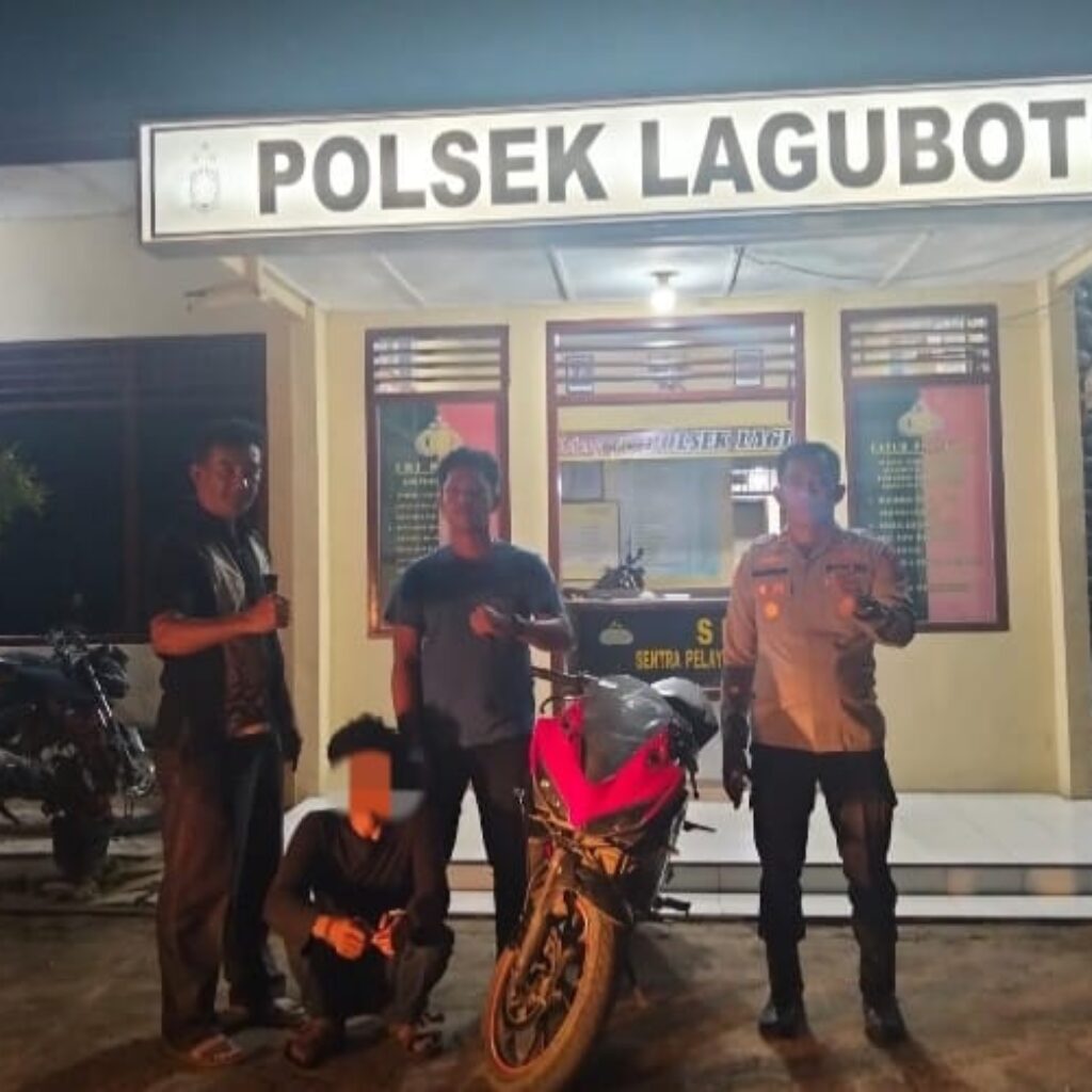 Residivis Curanmor Dibekuk Polsek Laguboti di Wilayah Balige