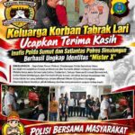 Inafis Polda Sumut dan Satlantas Polres Simalungun Ungkap Identitas “Mister X” Korban Tabrak Lari, Jenazah Diserahkan ke Keluarga