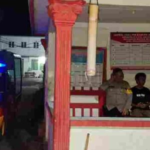 Bhabinkamtibmas Polsek Siantar Selatan Sambangi Pos Kamling Merah Putih, Wujudkan Situasi Kamtibmas yang Aman dan Kondusif