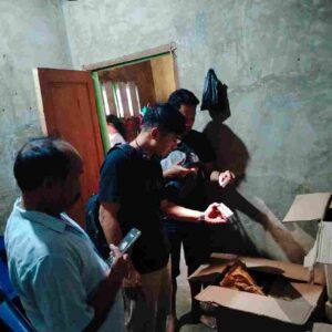 Tindak Lanjuti Pemberitaan, Polsek Bandar Huluan Cek Dugaan Rokok Tanpa Pita Cukai di Pematang Kerasaan Rejo