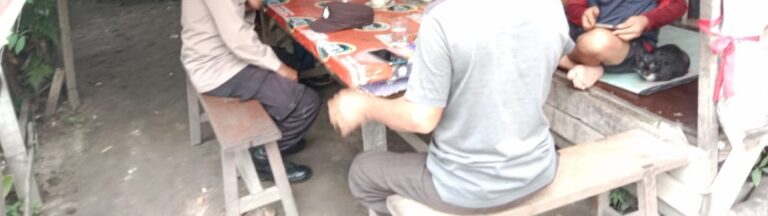 Polsek Siantar Barat Ajak Warga Jalan Jawa Bersama Sama Perangi Narkoba