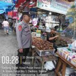 Polsek Siantar Barat Patroli dan Monitoring Pasar Murah di Pasar Horas