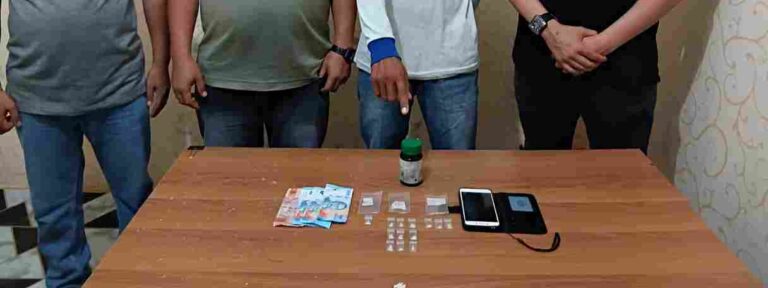 Operasi Sarang Narkoba, Polsek Dolok Batu Nanggar Ringkus Warga Bahung Huluan, Sita Sabu 3,55 Gram