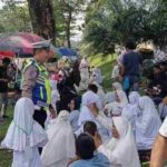 Polisi Bersama Masyarakat, Satlantas Polres Simalungun Edukasi Warga di Nagori Senio, Galakkan Gerakan SAHATA LANTAS