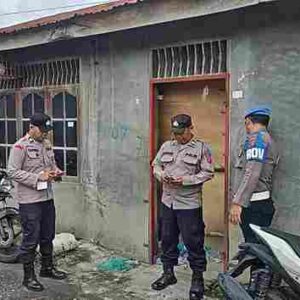 Polsek Siantar Utara Cek TKP Dugaan Pencurian di Jalan Pattimura Ujung Respon Laporan CC 110