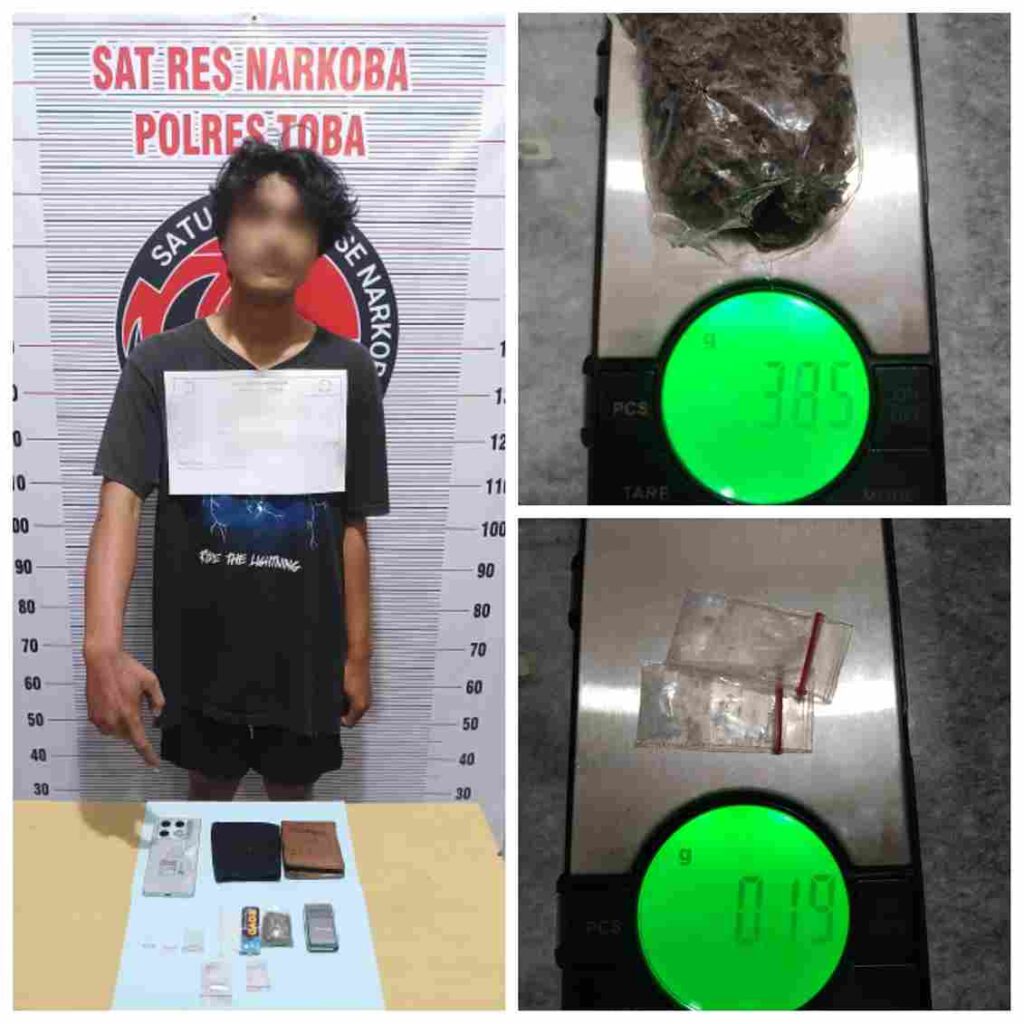 Gencar Berantas Narkoba, Tim Drugs Wolfa Polres Toba Kembali Bekuk Pengedar di Habinsaran