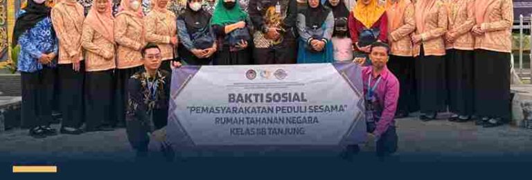 Rutan Tanjung Hadirkan Kepedulian Nyata, Gelar Bakti Sosial dan Pemeriksaan Kesehatan Gratis