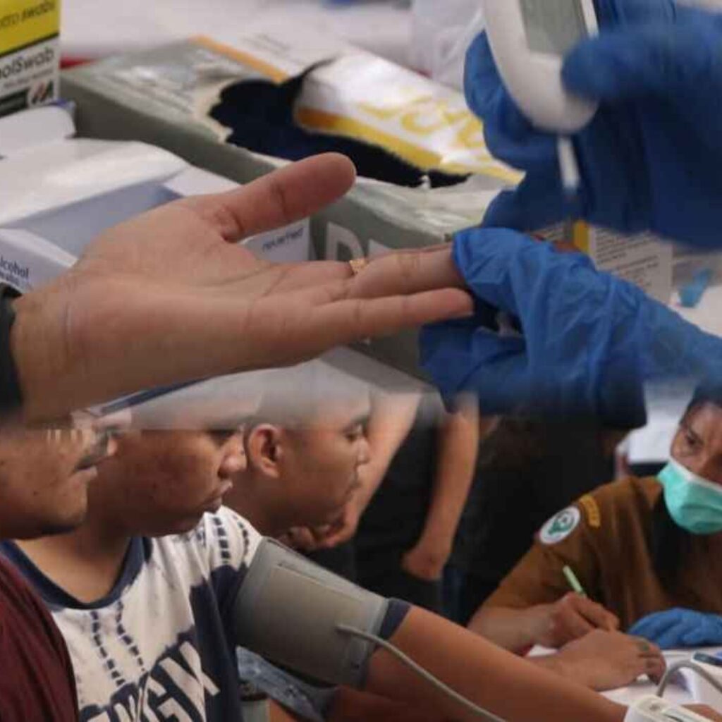 Tingkatkan Kualitas Pelayanan Kesehatan, Rutan Balige Laksanakan Tracing TB