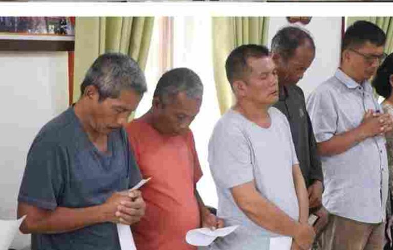 Perkuat Keimanan dan Karakter Lebih Baik, Rutan Balige Ikuti Ibadah Pagi di Gereja Ernist Pardede