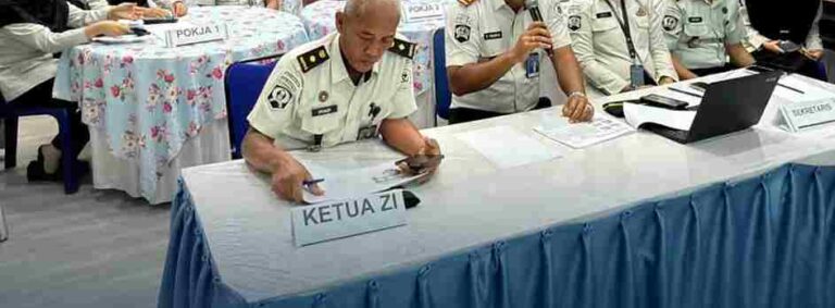 Wujudkan Pelayanan Bersih Dan Transparan Rutan Kelas IIB Tanjung Pura Ikuti Verifikasi Lapangan Nominasi Anugerah Pembangunan Budaya Integritas Secara Daring