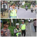 Kapolres Simalungun Turun Langsung Atur Lalu Lintas Jam Sibuk Pagi di Simpang Polsek Panei Tongah, Imbau Sopir Tak Angkut Penumpang di Atas Kap Mobil